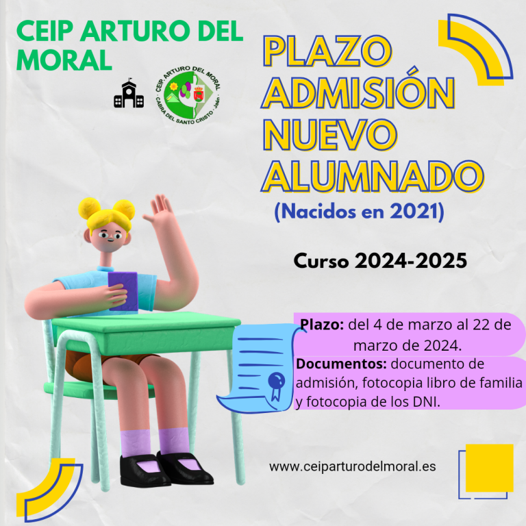 Admisin nuevo alumnado 24-25 - Admisin nuevo alumnado 24-25. 