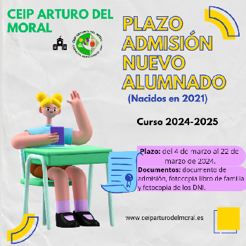 Admisin nuevo alumnado 24-25