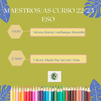 Etapas educativas. Maestros/as curso escolar 22/23